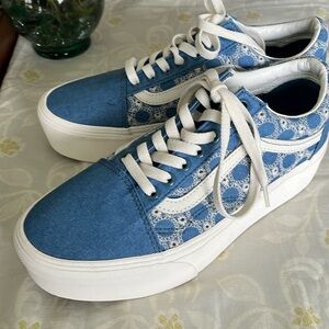 VANS/ Shoes / Old Skool Stac / Denim Mix Blue : size women US 9 (men US 7.5 )